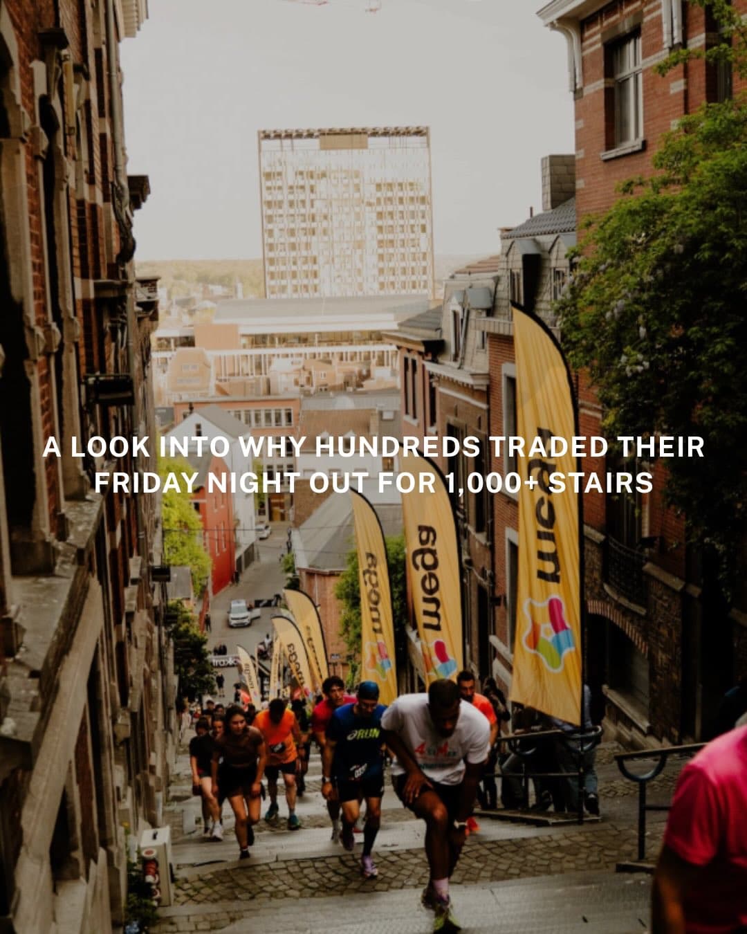 When a 374-Step Staircase Becomes the Center of a Running Event — media 1 of 9